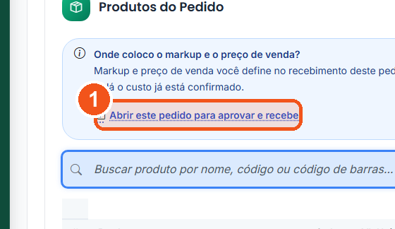 Leia o aviso Onde coloco o markup e o preço de venda? e clique no link para abrir o pedido e receber.
