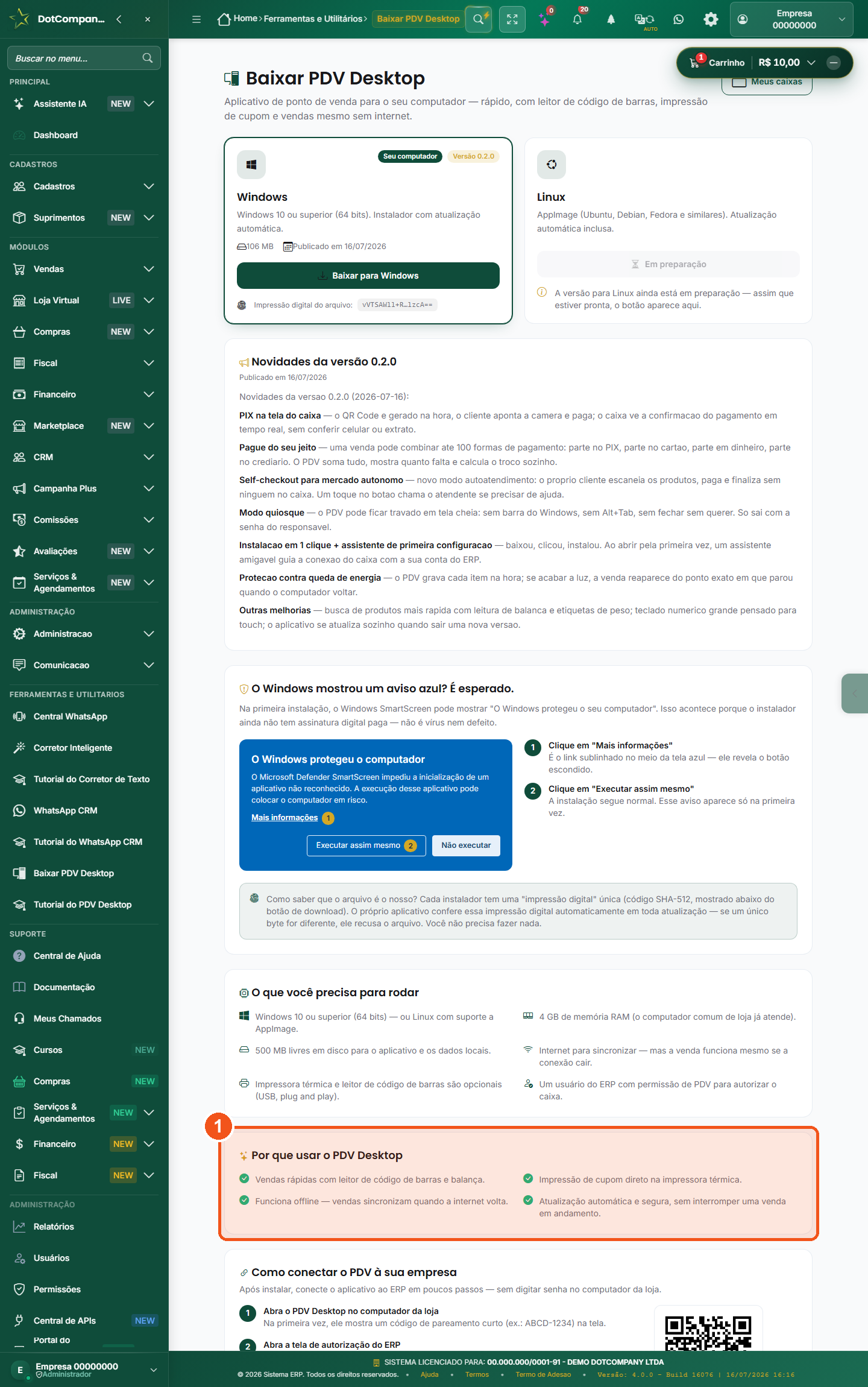 Por que usar o PDV Desktop — 4 motivos